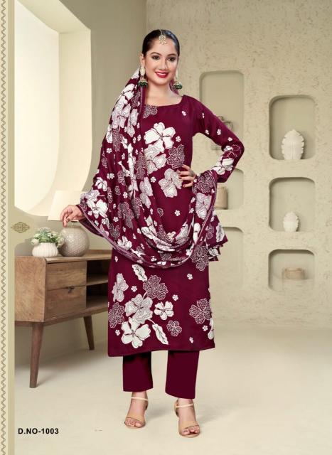 SAT Pashmina Shwal Suit Vol-15 – Dress Material - Wholesale Catalog