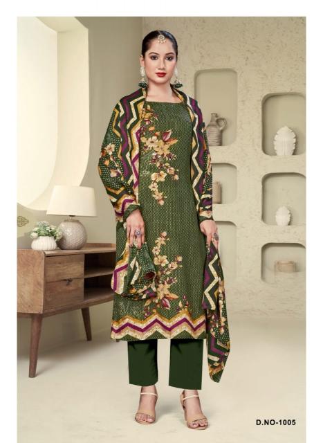 SAT Pashmina Shwal Suit Vol-15 – Dress Material - Wholesale Catalog