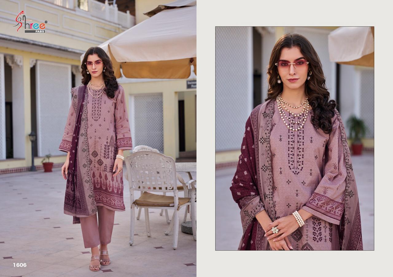 Shree Bin Saeed Lawn Collection Vol 16 Salwar Kameez Wholesale Catalog