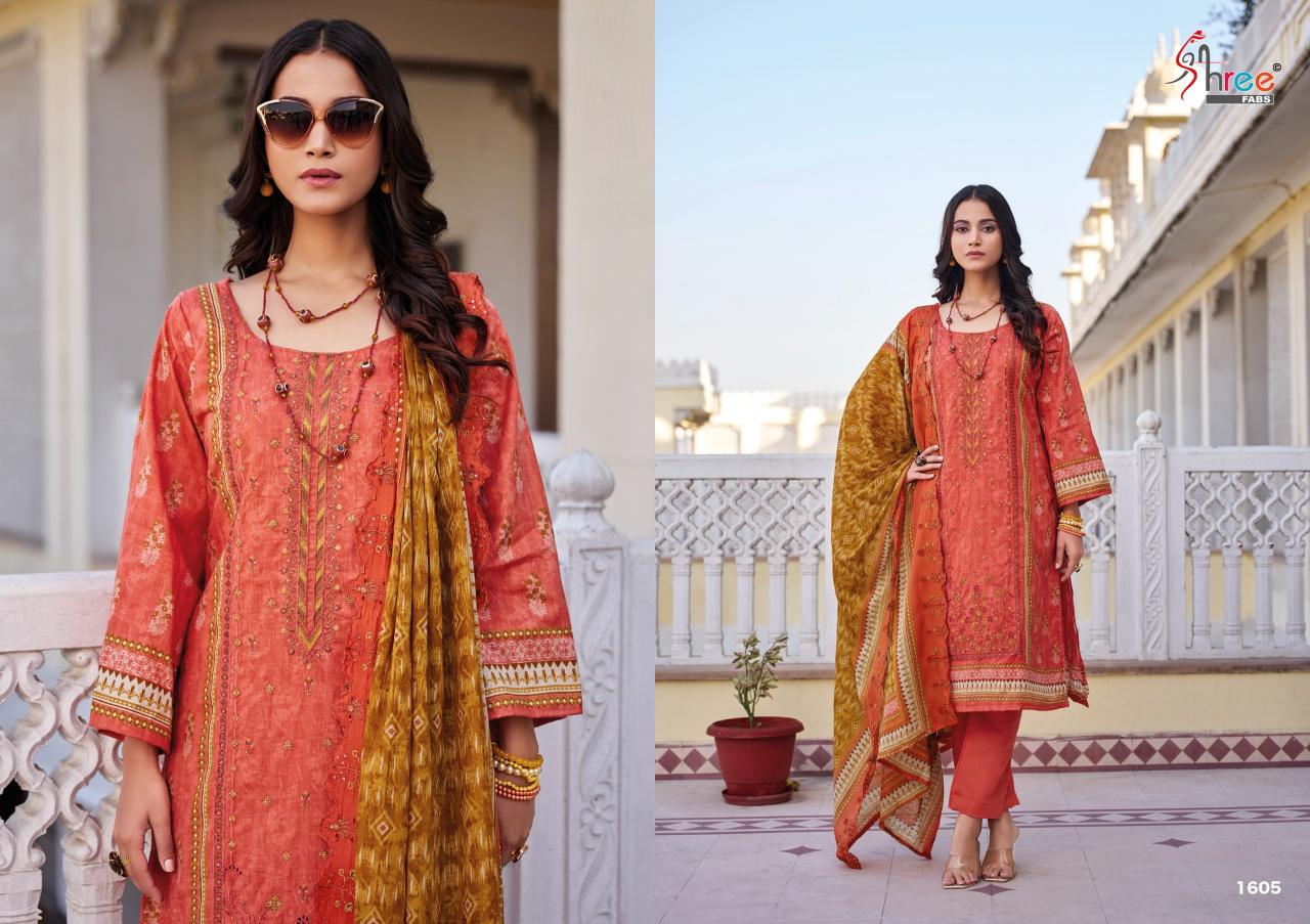 Shree Bin Saeed Lawn Collection Vol 16 Salwar Kameez Wholesale Catalog