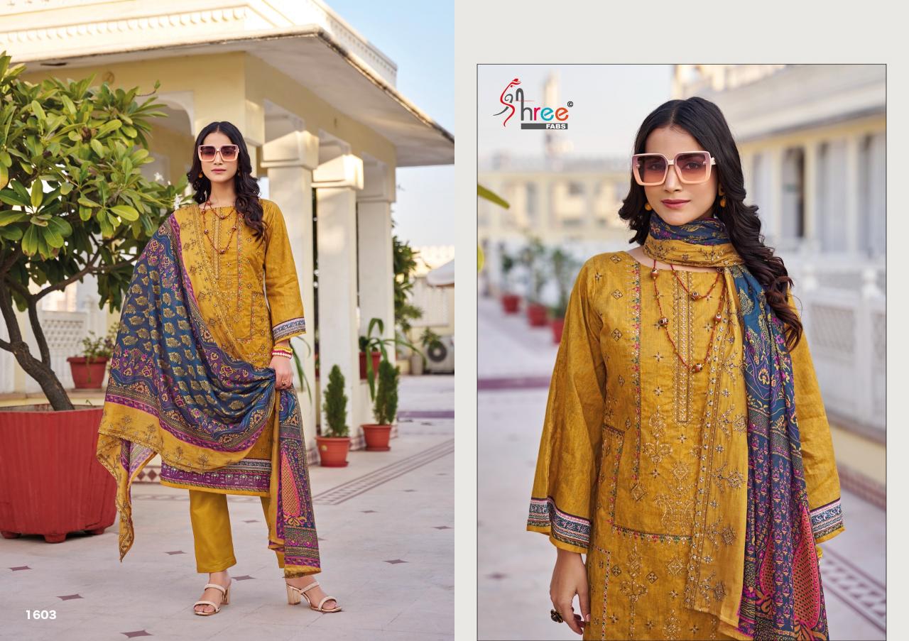 Shree Bin Saeed Lawn Collection Vol 16 Salwar Kameez Wholesale Catalog