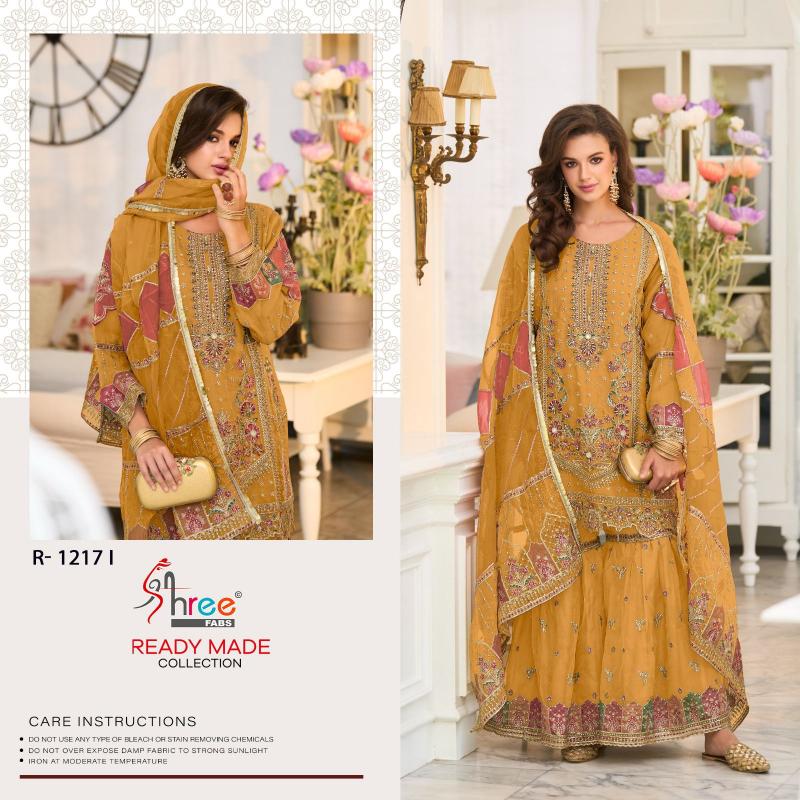 Shree Fabs R 1217 IJKL pakistani replica suits wholesale in india