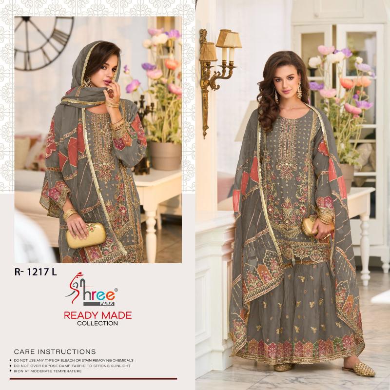 Shree Fabs R 1217 IJKL pakistani replica suits wholesale in india