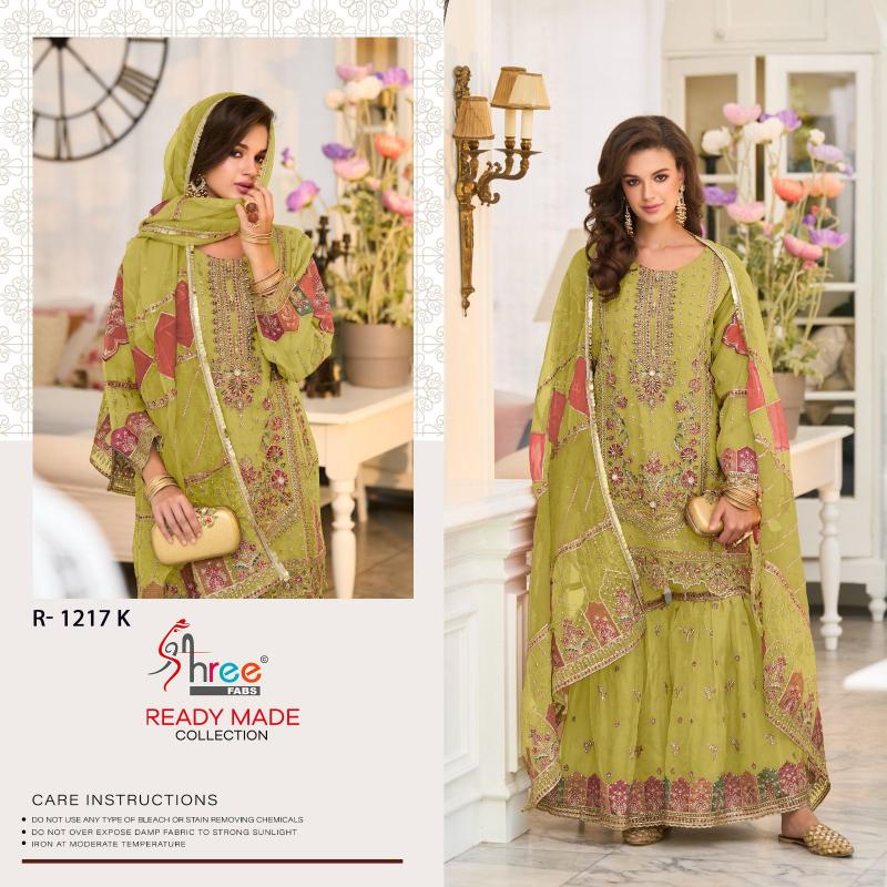 Shree Fabs R 1217 IJKL pakistani replica suits wholesale in india