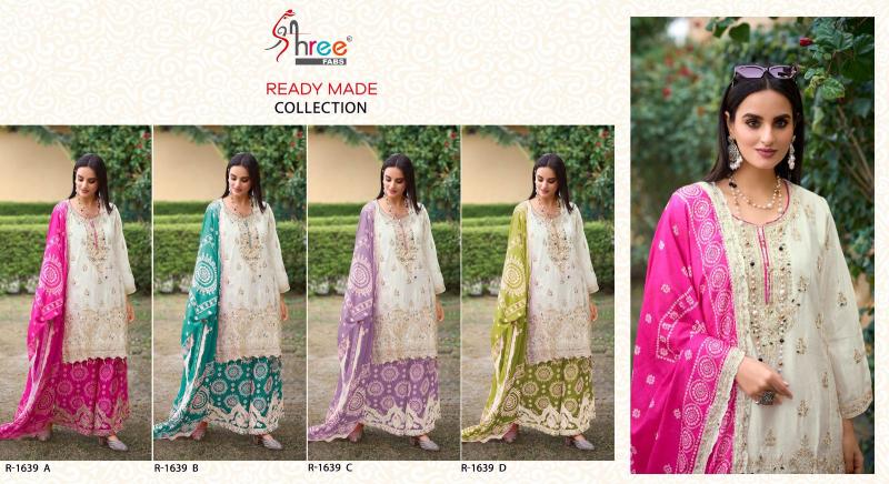 shree fabs R 1639 Ready Made Pakistani wholesale suits delhi
