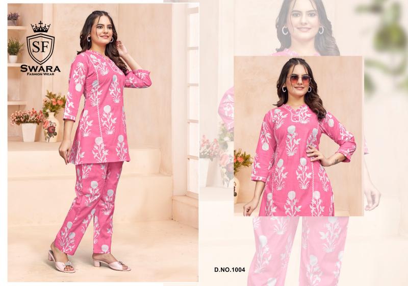 Swara Comfort Wear Jaipuri Prints Co Ord Set Wholesale Catalog