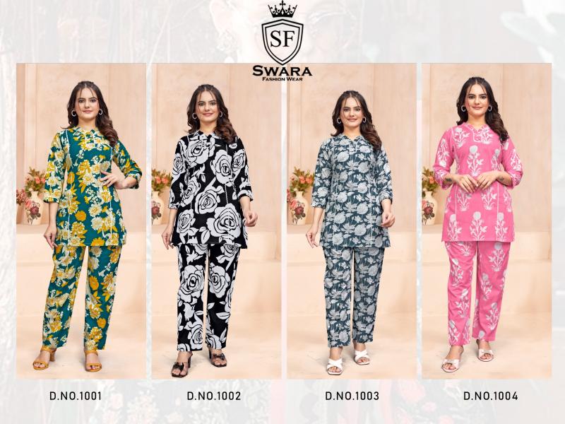 Swara Comfort Wear Jaipuri Prints Co Ord Set Wholesale Catalog