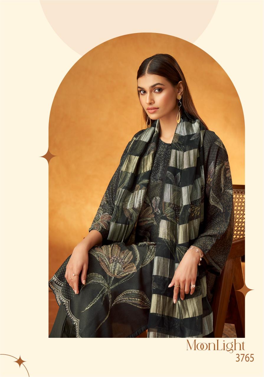 T&M Moonlight Viscose Simmer Digital Printed Salwar Kameez Wholesale Catalog