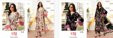 Taj 567 And 568 Chiffon Dupatta wholesaler of pakistani suits in srinagar