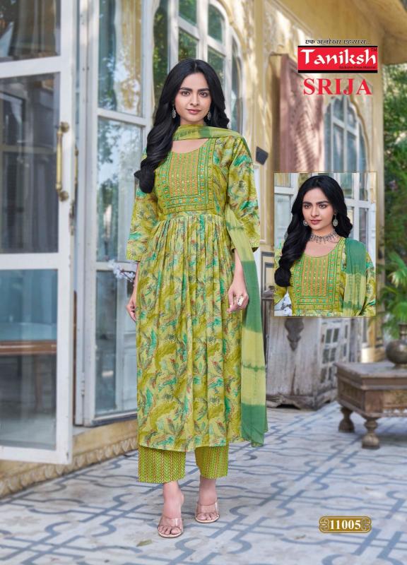 Taniksh Srija Vol 11 affordable brands of kurtis in india