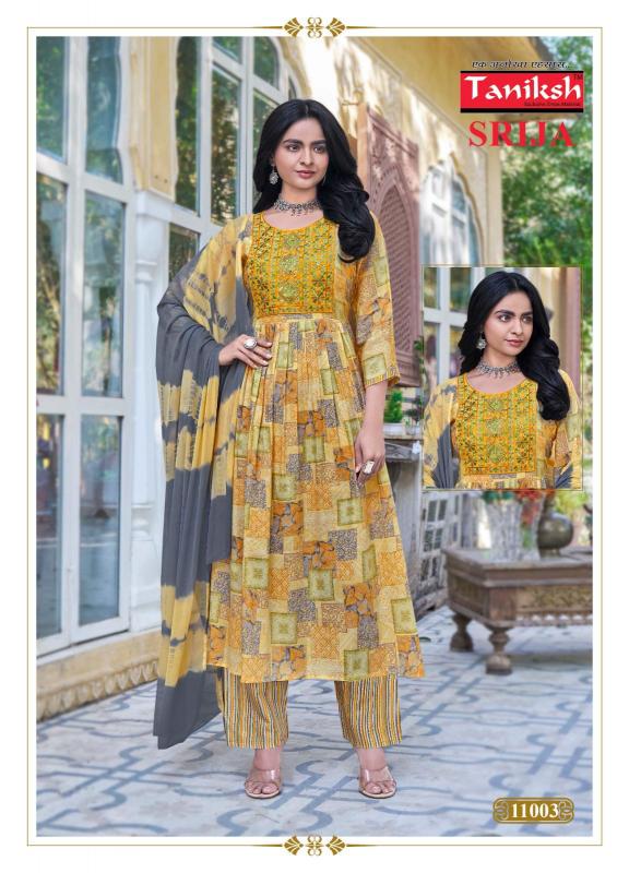 Taniksh Srija Vol 11 affordable brands of kurtis in india
