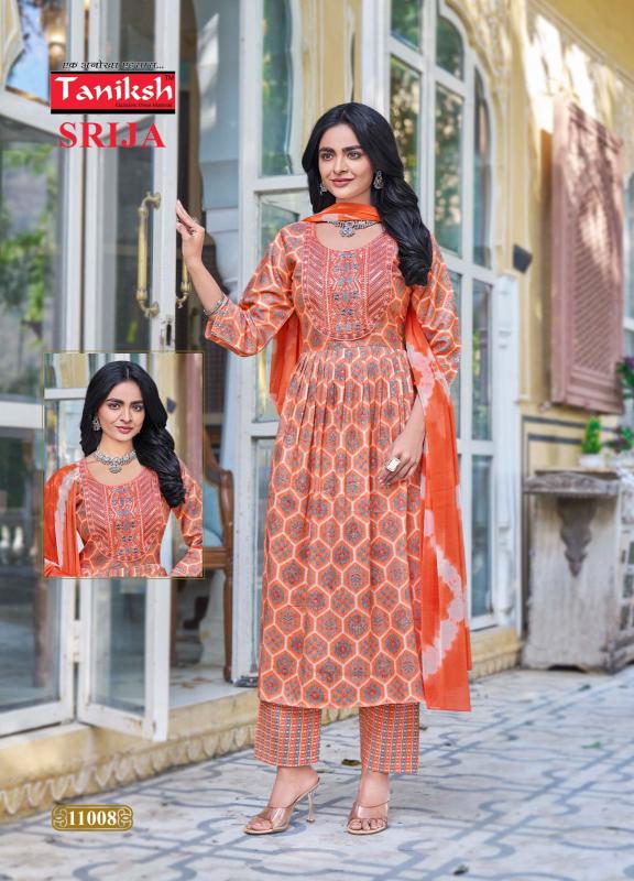 Taniksh Srija Vol 11 affordable brands of kurtis in india