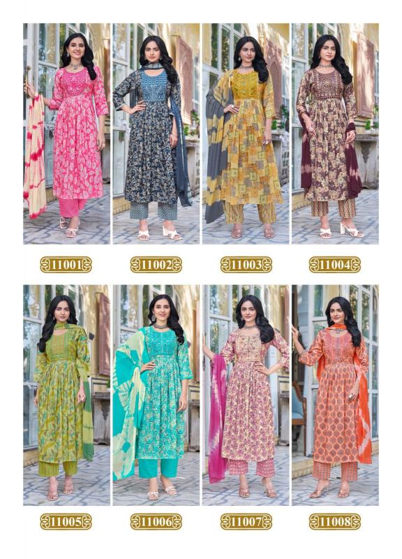Taniksh Srija Vol 11 affordable brands of kurtis in india