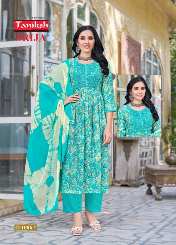 Taniksh Srija Vol 11 affordable brands of kurtis in india