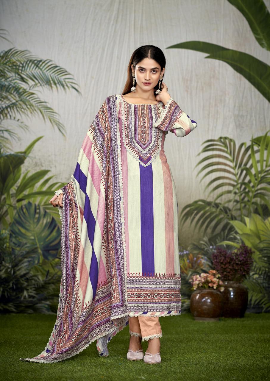The Hermitage Shop Azaa Vol 2 unstitched salwar kameez wholesalers in mumbai