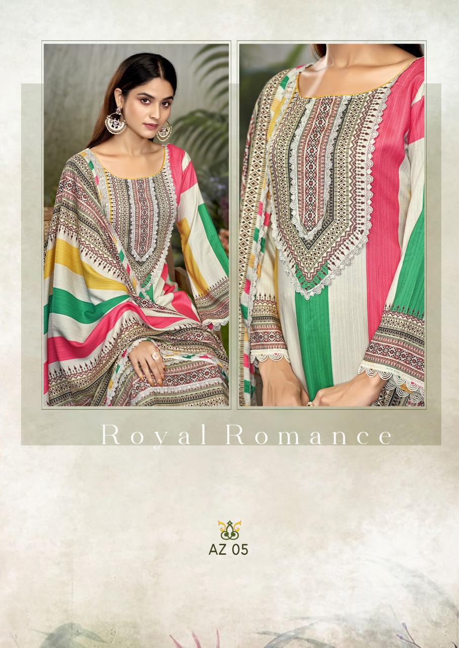 The Hermitage Shop Azaa Vol 2 unstitched salwar kameez wholesalers in mumbai