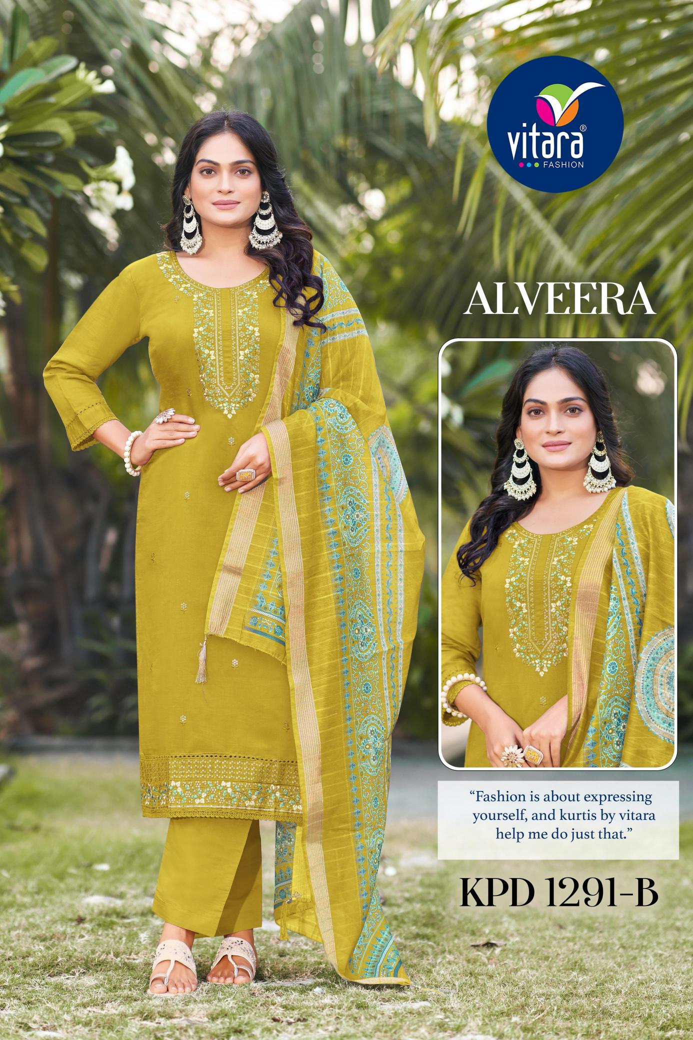 Vitara Alveera kurti wholesale in india