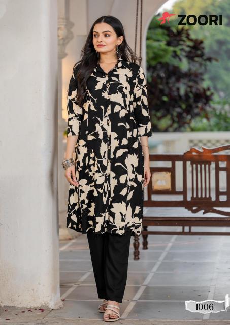 Zoori Alexa Vol 2 rayon co ord set for women 