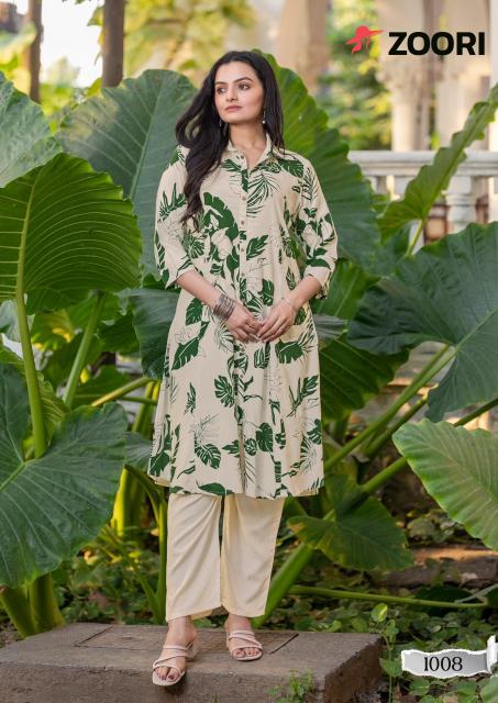 Zoori Alexa Vol 2 rayon co ord set for women 