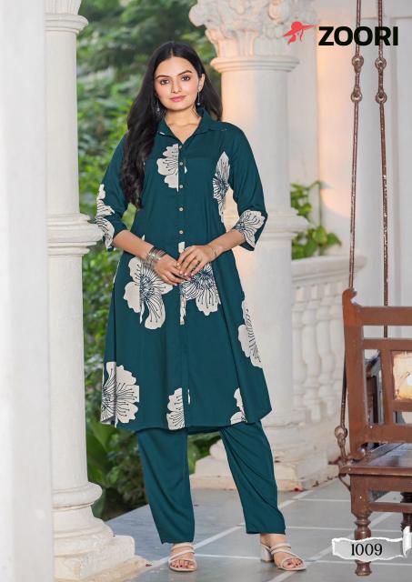 Zoori Alexa Vol 2 rayon co ord set for women 