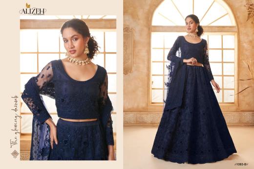 Alizeh Bridal Heritage Vol 3 Catalog Color Saga Designer wholesale lehenga market