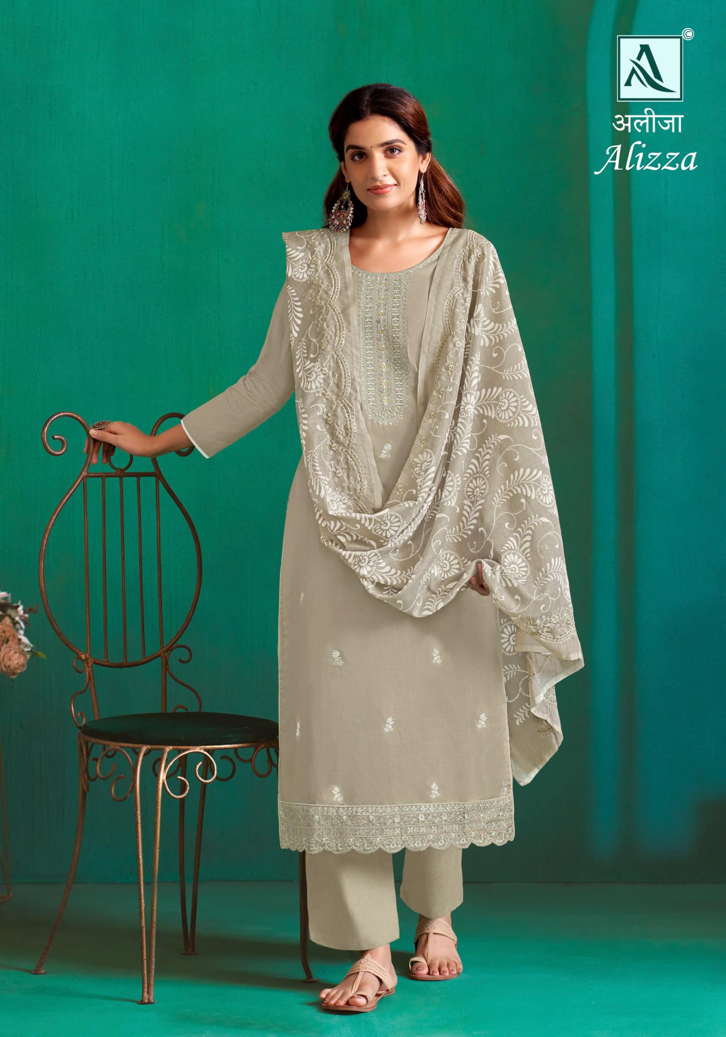 Alok Alizza Catalog dress material wholesale market online