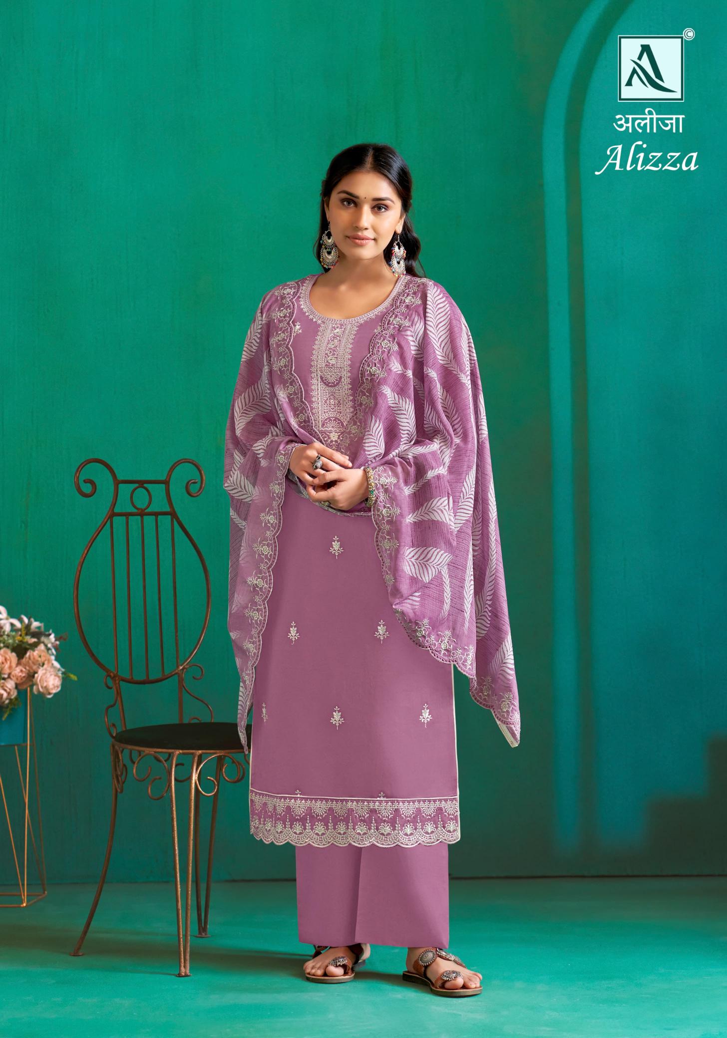 Alok Alizza Catalog dress material wholesale market online