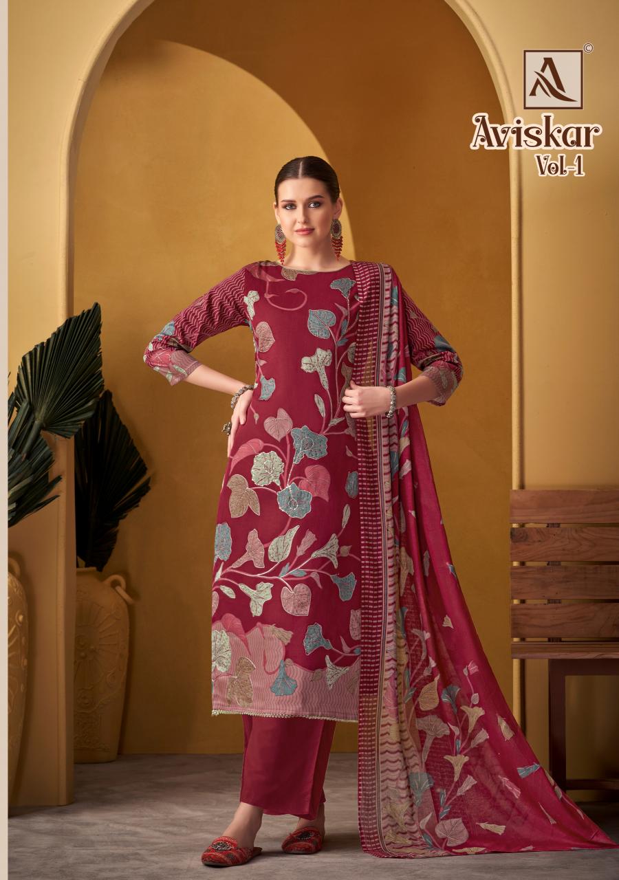 Alok Aviskar Catalog dress material wholesaler new tt market ring road surat