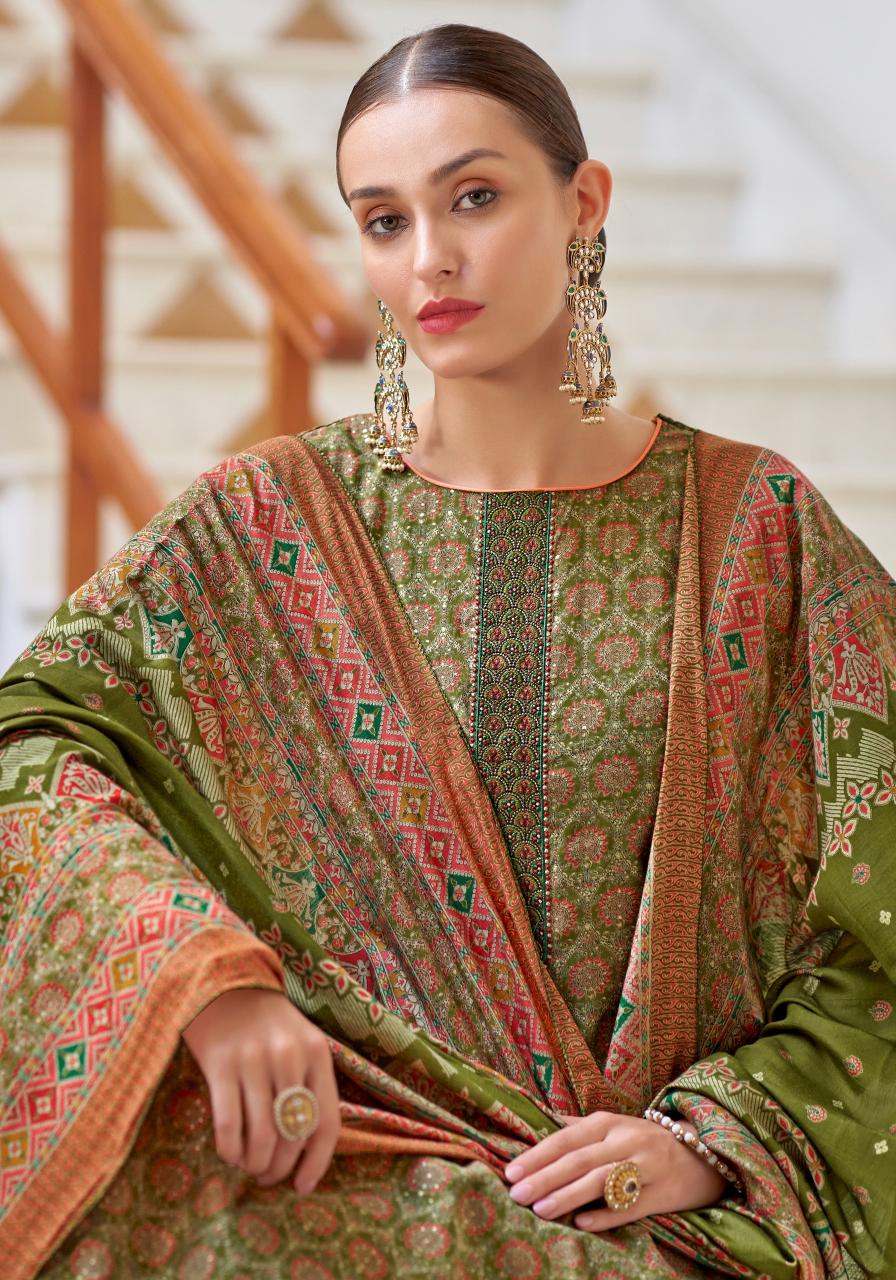 Alok Heer Vol 5 Catalog dress material wholesale market in india cheapest
