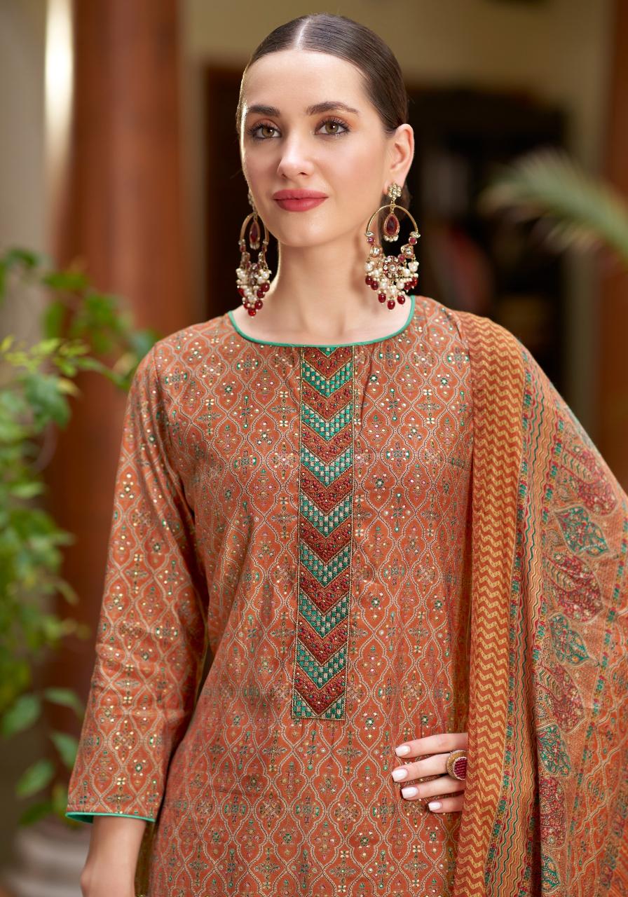 Alok Heer Vol 5 Catalog dress material wholesale market in india cheapest