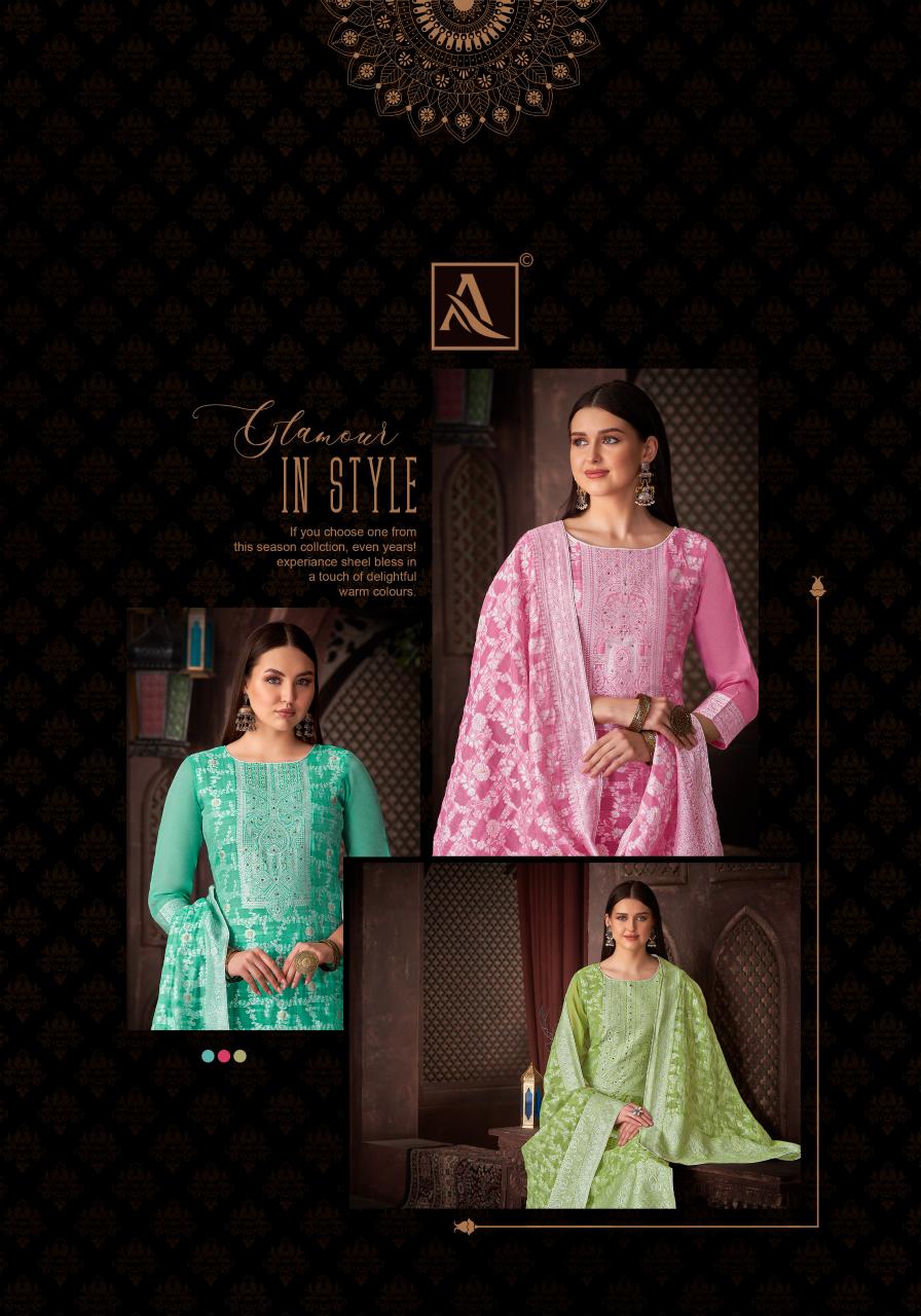 Alok Kasida Catalog dress materials at wholesale price online shopping in india