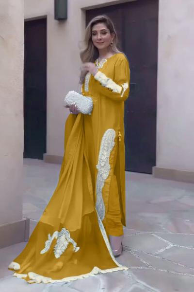 Anamsa 622 Embroidered pakistani suits for women