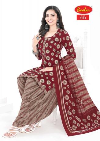 Baalar Zaara Patiyala Vol-31 – Dress Material - Wholesale Catalog