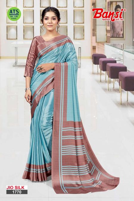 Bansi Jio Silk Catalog Turkey Casual Wear saree online shopping india amazon