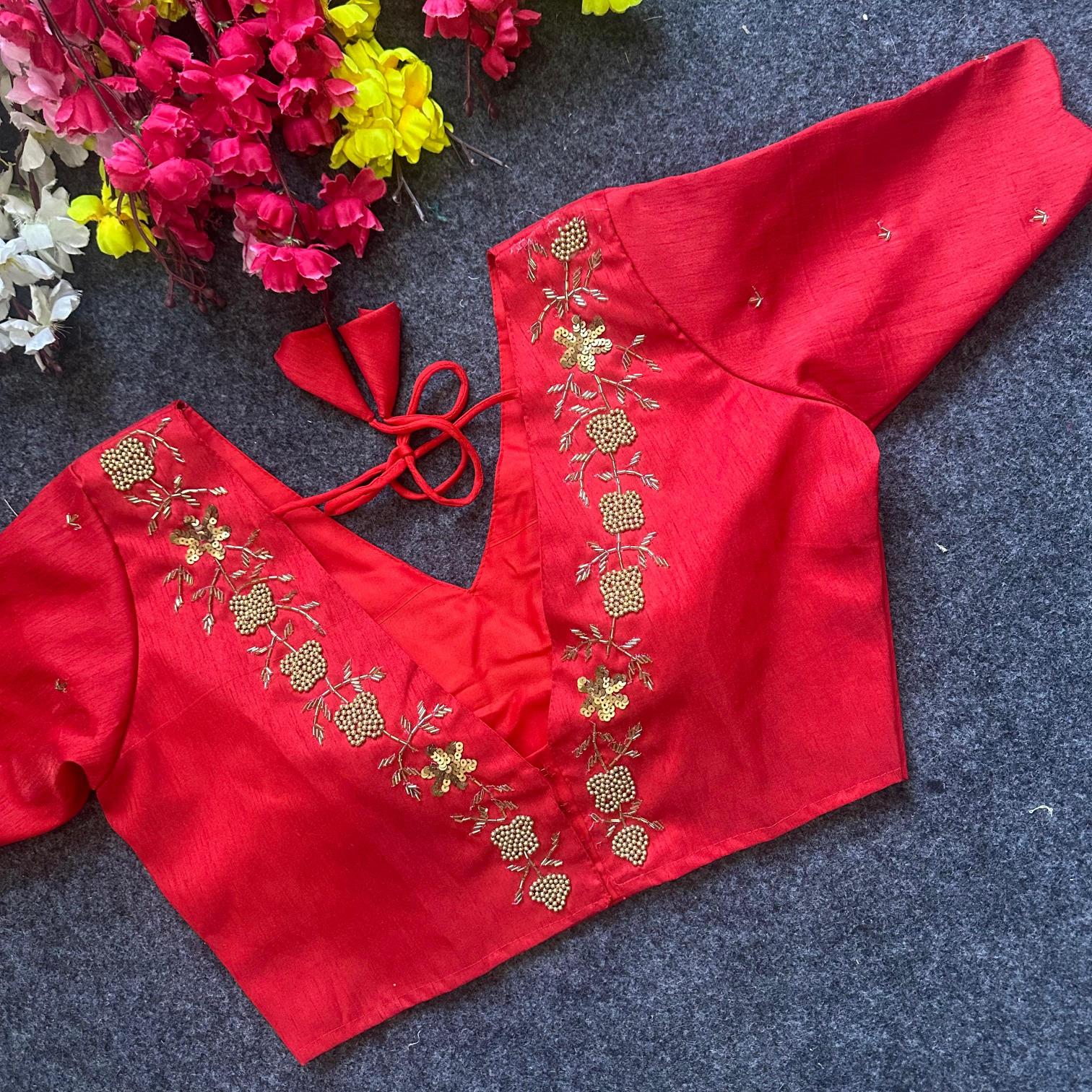 Bloueswala Hand work Blouse Catalog readymade blouse wholesale market