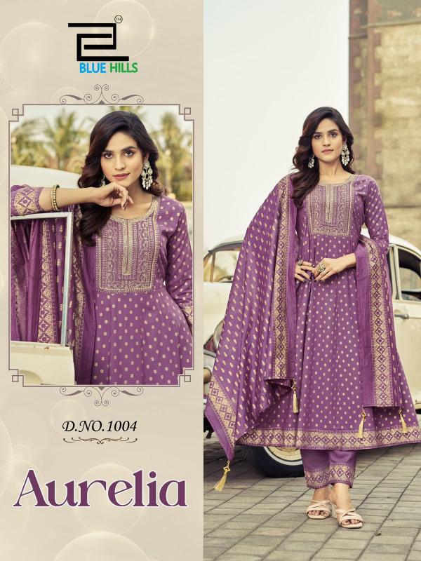Blue Hills Aurelia Catalog kurti boat neck designs catalogue