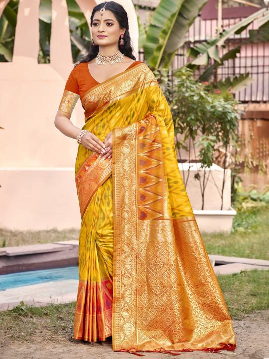 Bunawat Pochampalli Silk Vol 5 Catalog branded saree company in india