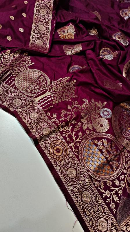 Dazira Komal Vol 1 Soft Banarasi Khadi Georgette Silk Saree Wholesale Catalog