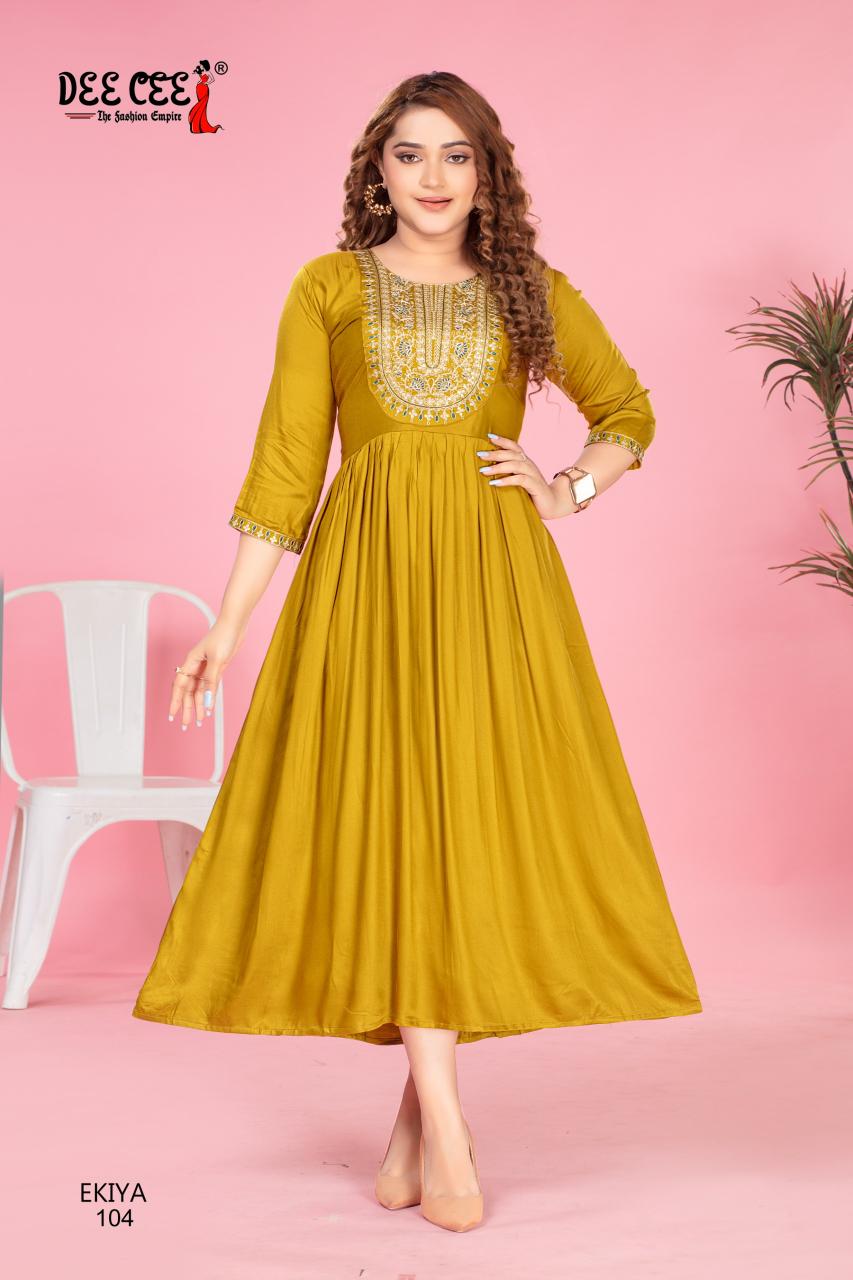 Deecee Ekiya Catalog indian kurtis wholesale online