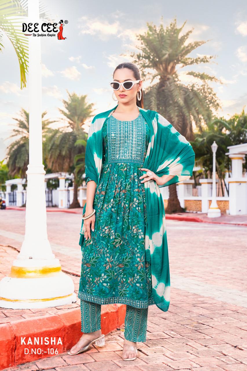 Deecee Kanisha Catalog kurtis manufacturing in polarish parvat patiya surat