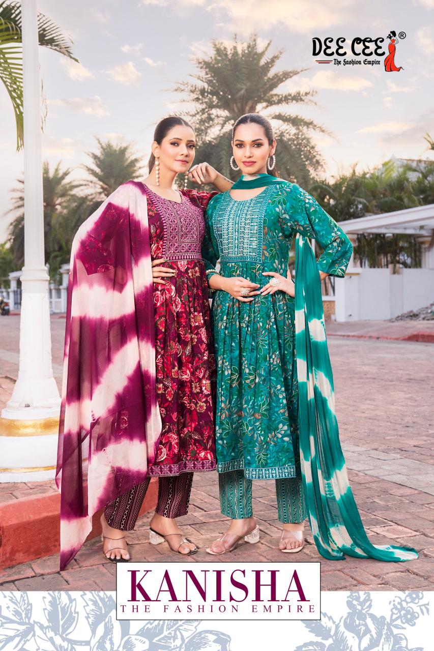 Deecee Kanisha Catalog kurtis manufacturing in polarish parvat patiya surat