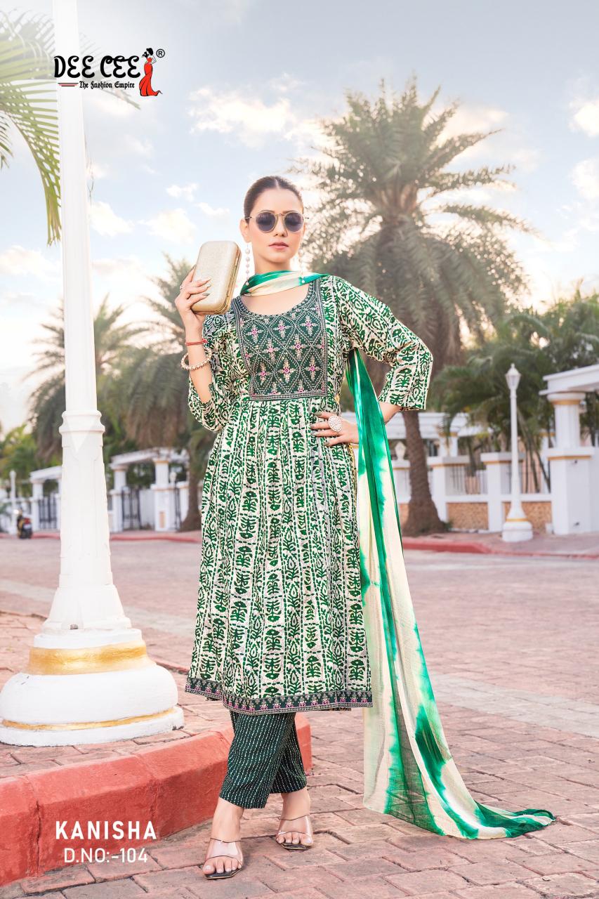 Deecee Kanisha Catalog kurtis manufacturing in polarish parvat patiya surat