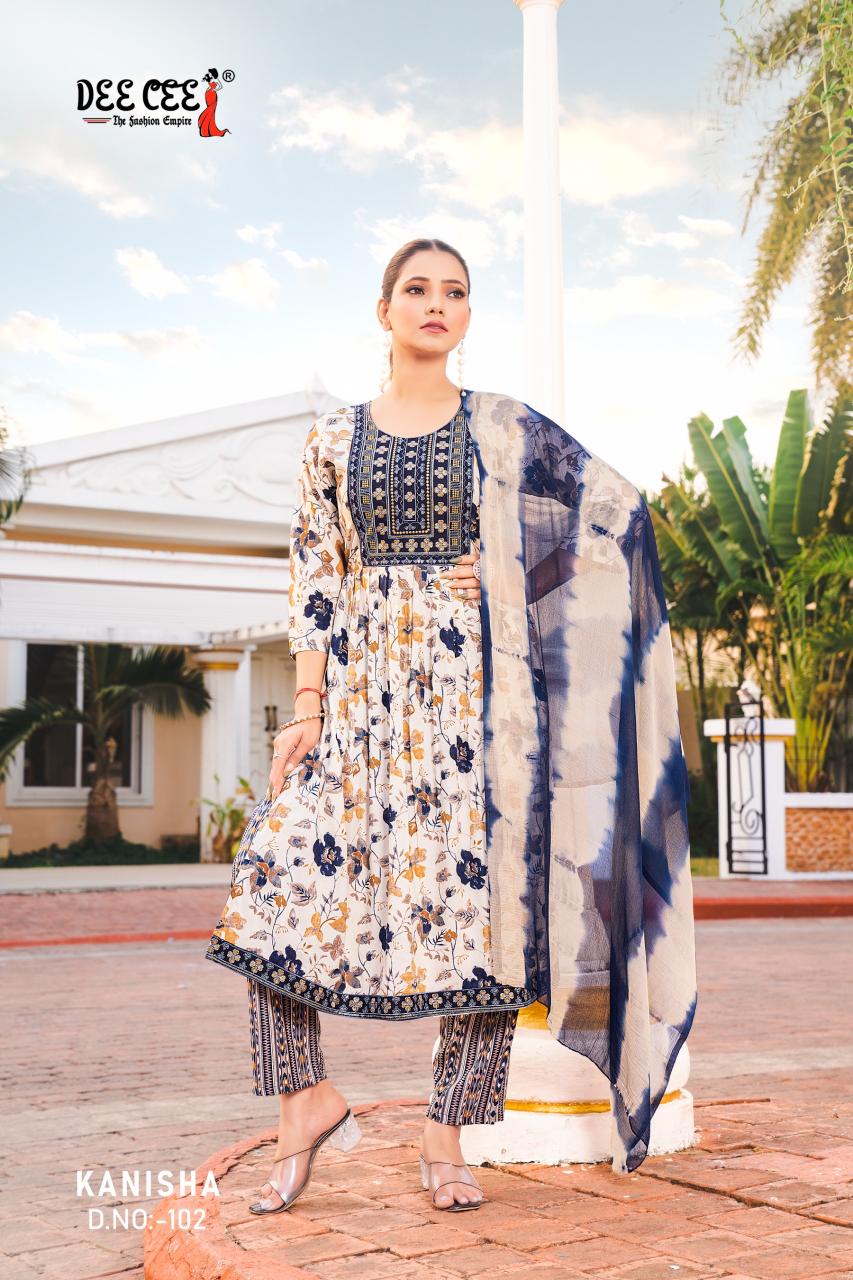 Deecee Kanisha Catalog kurtis manufacturing in polarish parvat patiya surat