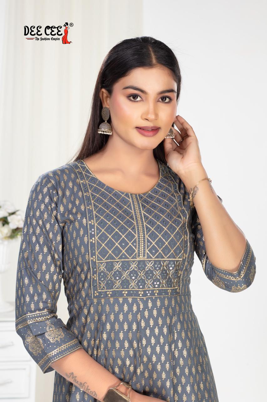 Deecee Maya Catalog kurti fabric manufacturer in surat