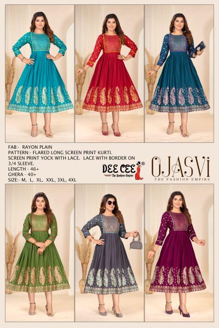 Deecee Ojasvi catalog surat kurti wholesale market online shopping 