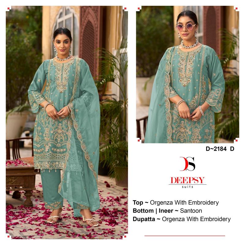 Deepsy 2184 ABCD Catalog pakistani salwar suits images