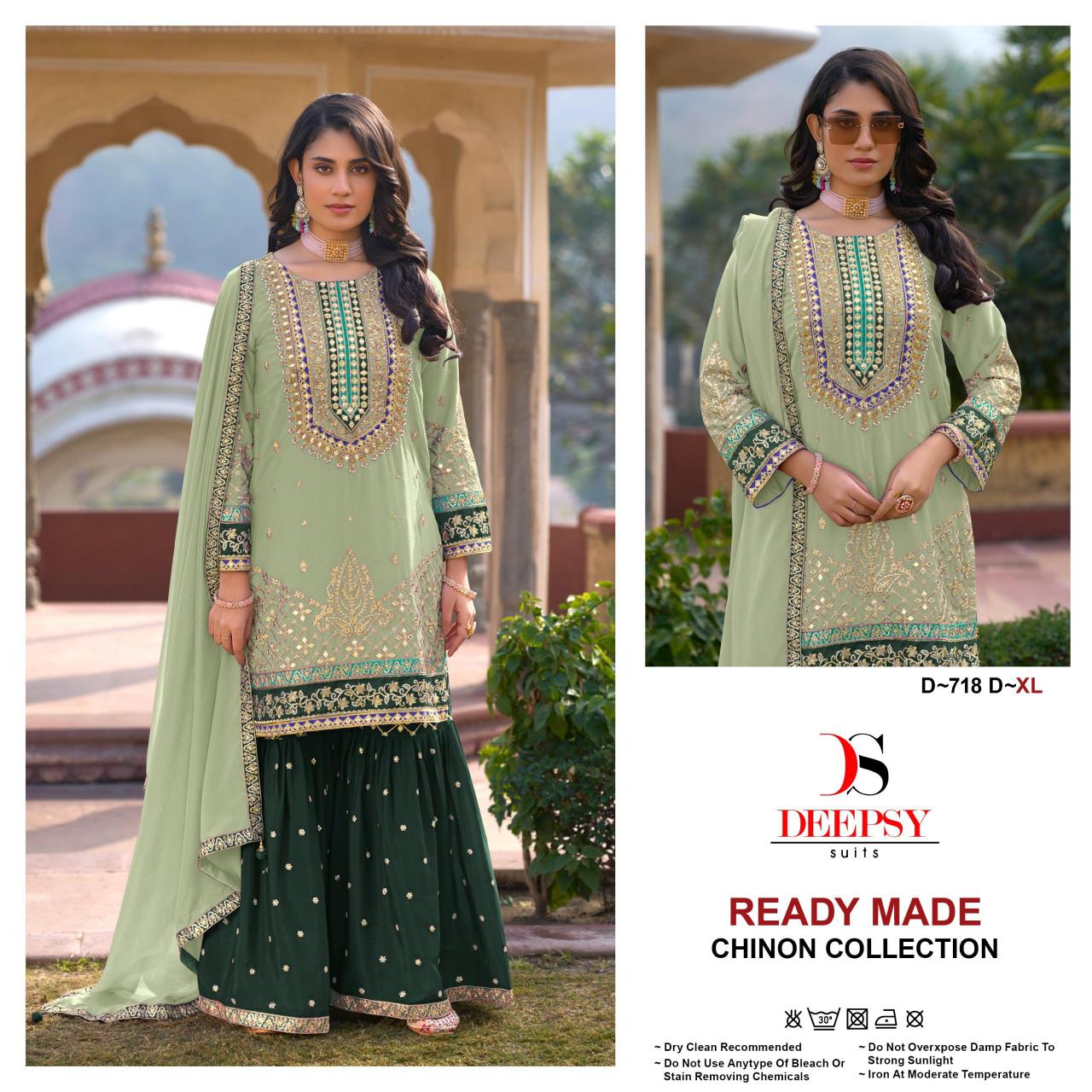 Deepsy 718 ABCD readymade pakistani suits online