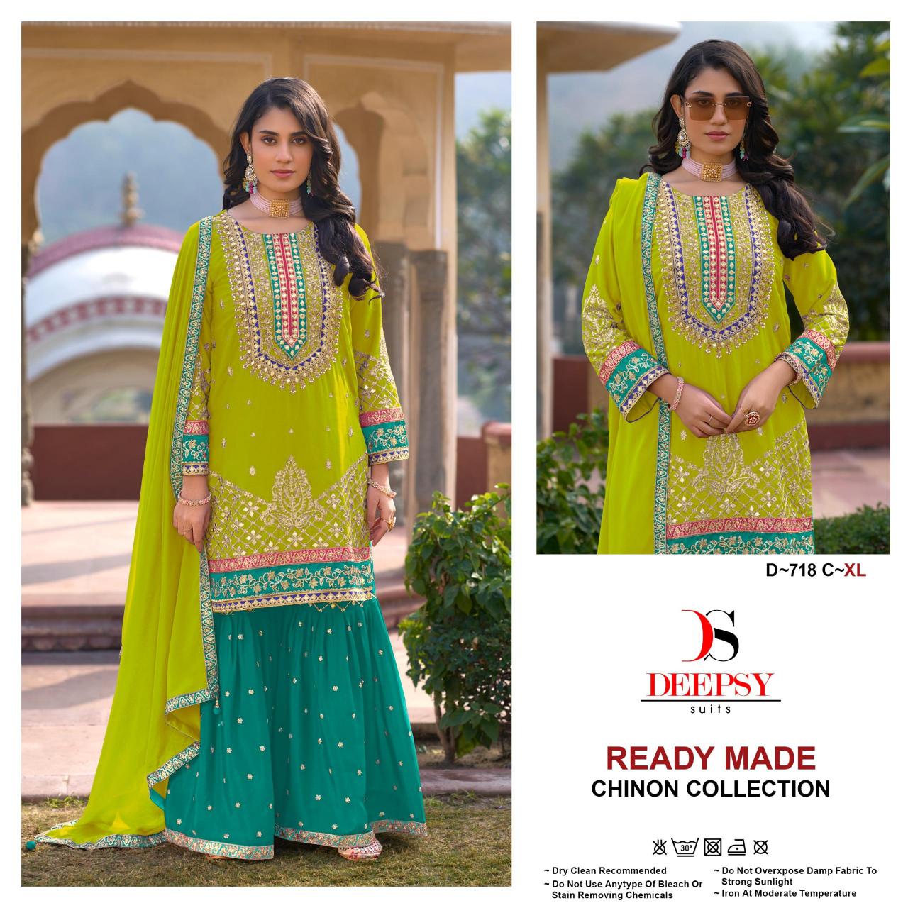 Deepsy 718 ABCD readymade pakistani suits online