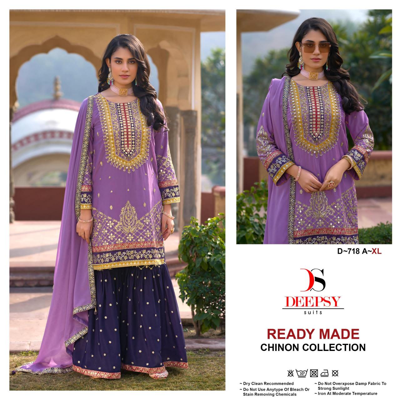 Deepsy 718 ABCD readymade pakistani suits online