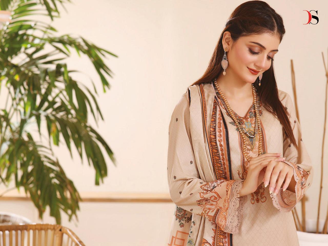 Deepsy Firdous Lawn Vol 24 Cotton Dupatta pakistani original suits wholesale